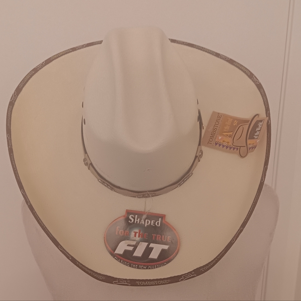 Tombstone Cowboy Hat Shaped For True Fit